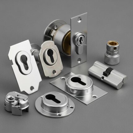 Accesorios para cerraduras | Escudos, embellecedores y componentes de protección